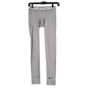 Nike Grey Dri Fit Utility Gunsmoke Base Layer Training Tights Mens Size Small